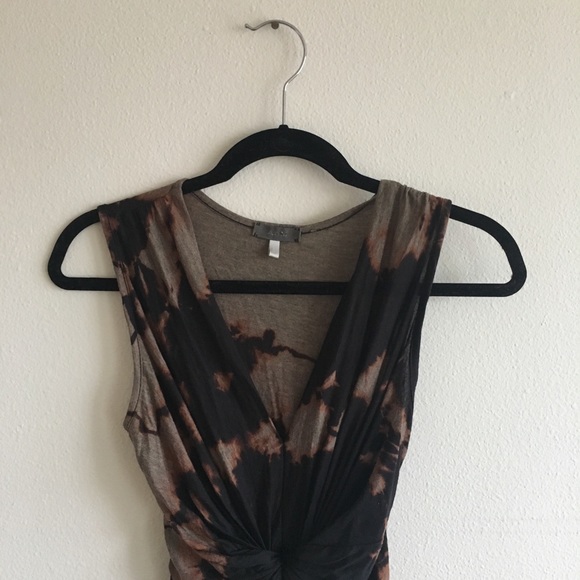 Dresses & Skirts - *5/$25 Hippie Brown and Black Size 8 Tie-dye Dress